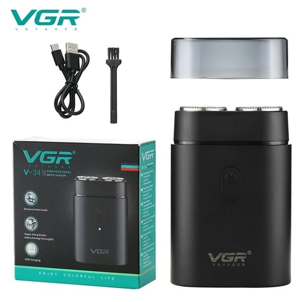 

vgr electric shaver multifunctional rotary shaver men's bald artifact rechargeable shaver v-341 220322