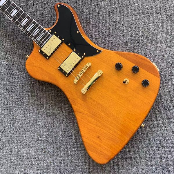 

in stock wood color special-shaped goose electric guitar black premium guard delivery to your door guitars guitarra
