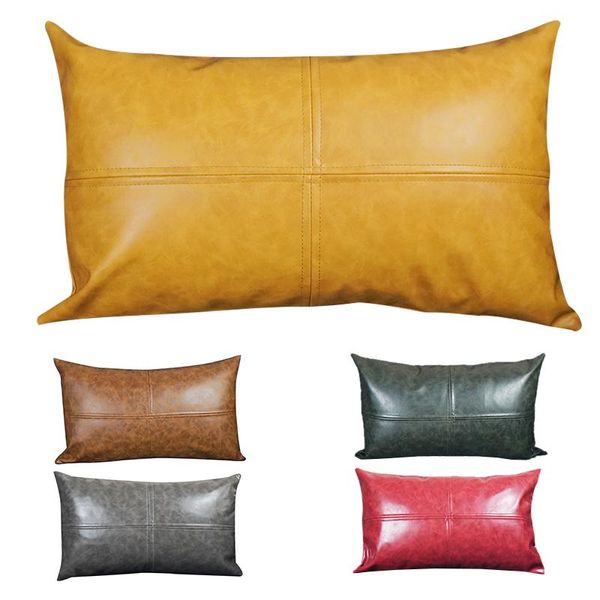 Almofada/Almofada Decorativa 1pc Cushion Tampa 30x50/45x45/50x50/60x60cm Caixa de retângulo quadrado para sofá de sala de estar Passagem