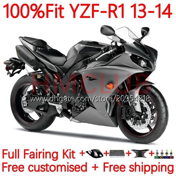 100 % passende OEM-Karosserie für Yamaha Moto YZF-R1 YZF-1000 YZF R 1 1000CC 13–14 Karosserie 6Nr