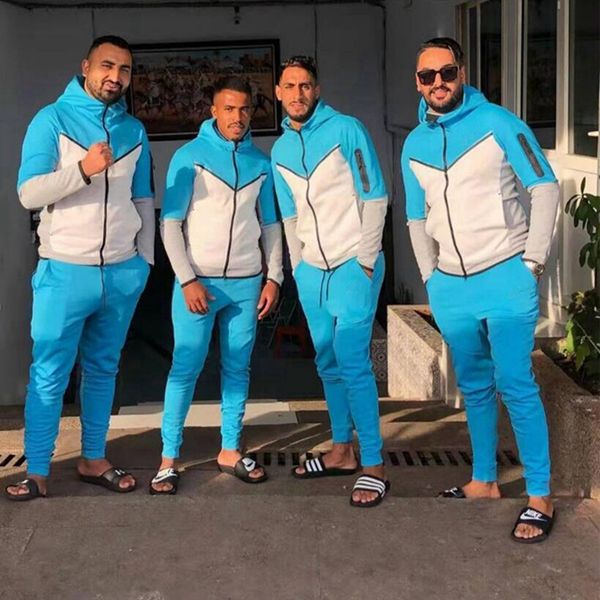 

2023 space cotton tracksuits mens hoodie jacket and sweatpant autumn luxury designer 2 piece set sweatsuit fitness jogging suits brand sport, Gray