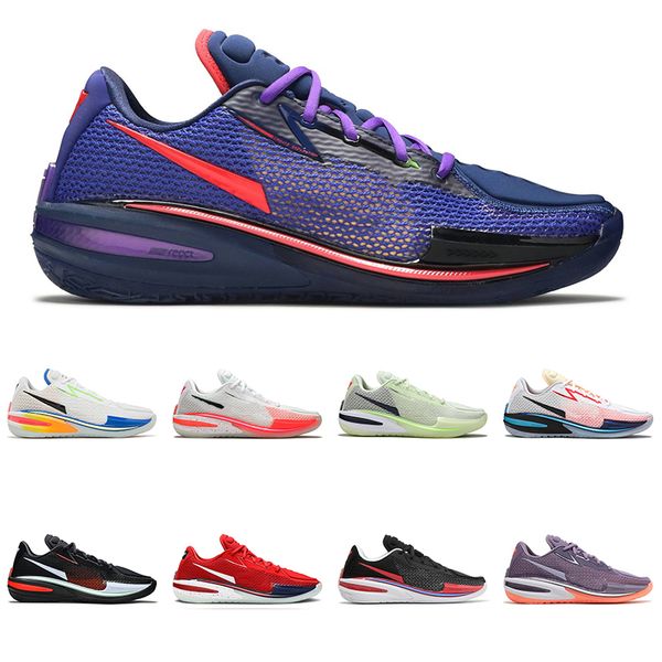 

zoom gt cut basketball running shoes blue void siren red ghost black hyper crimson lime ice team usa mens trainer