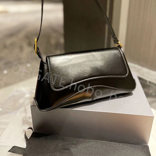 

shoulder bags luxurys designers underarm bag half moon handbag lady canvas alligator wallets fashion diamond lattice women tote letter purse