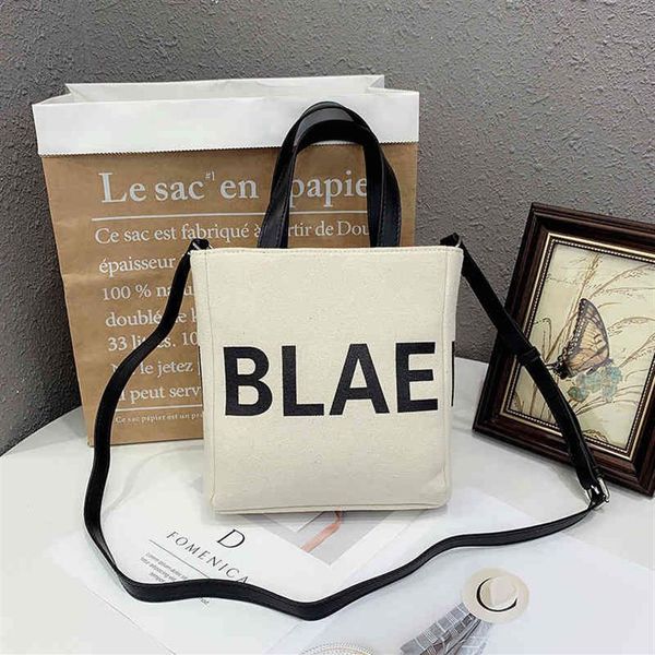 

new portable single shoulder tote bag canvas bag large capacity messenger shopping purses234w