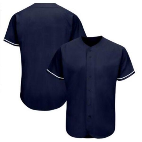 Jerseys de beisebol S-4xl personalizados em qualquer cor, pano de qualidade, um número respirável de pano de pano e camisa de tamanho 23