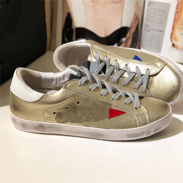 

designer star mens casual shoes ob02 dirty double golden italian shoe lace up vintage women outdoor trainers yellow bottom dupe do-old sneak, Black
