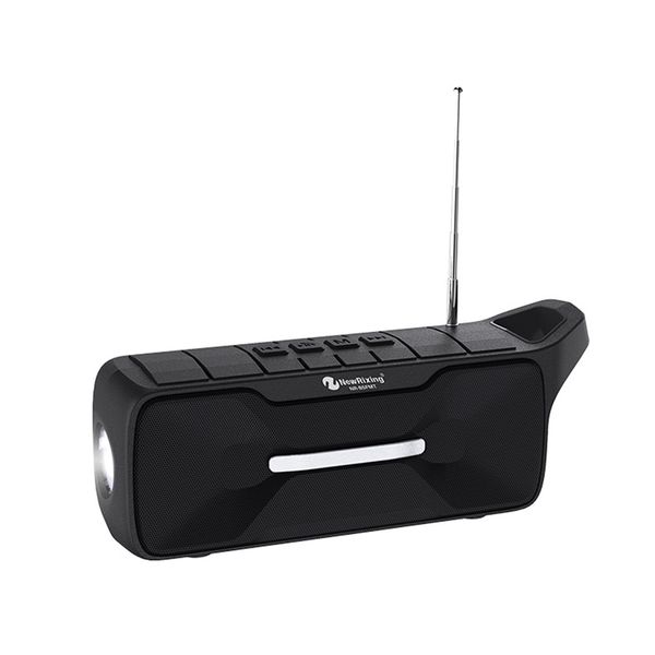 2023 alto -falante Bluetooth Antena solar Antena lanterna Boombox 5.0 EDR Dual Woofer Radio FM 3D Est￩reo Portable Hook Handle Nrb5fmt