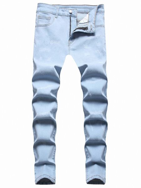 

men ripped skinny jeans 66js#, Blue