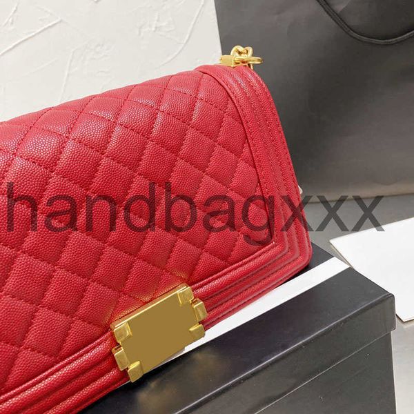 

designer classic boy girls diamond line caviar bags quilted flap luxury calfskin cowhide leather cross