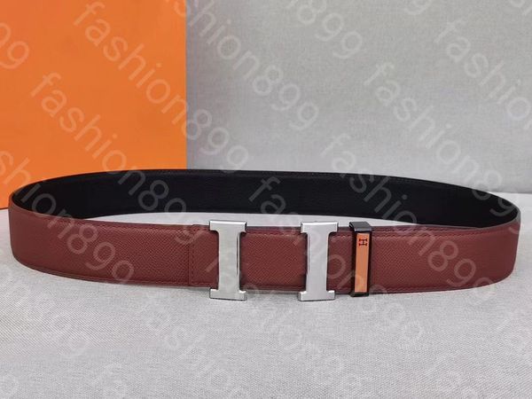 

fashion belts for mens women designers letter buckle men and woman's h buckle belt width 3.8 3.2 cm, Black;brown
