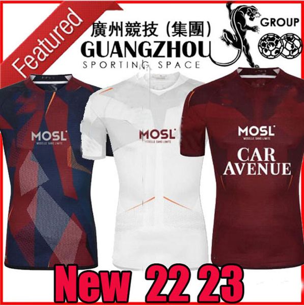 

22 23 fc metz soccer jerseys vagner boulaya niane 2022 2023 maillot de foot udol yade centonze delaine sarr nguette home away third 3rd foot, Black;yellow
