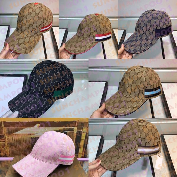 

classic style baseball cap outdoor sport snapbacks stripe decoration canvas caps adjustable dome basketball cap letter printed, Black;white