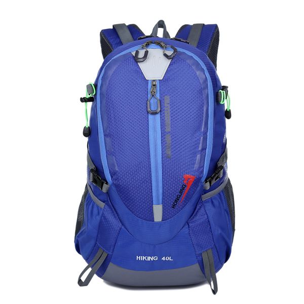

40l travel mountaineering hiking leisure men and women shoulder backpack waterproof wearable large capacity backpack shoulders bag