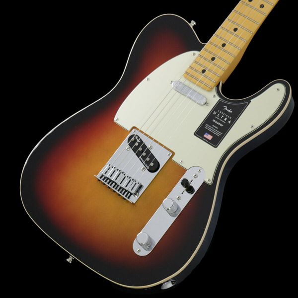 

ultra tele maple ultraburst electric guitar same of the pictures