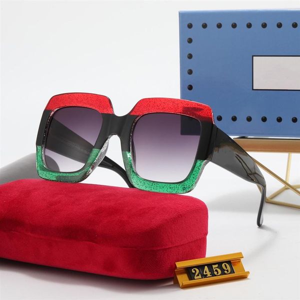 

2022 sunglasses woman designer fashion womens men italy sun glasses luxury shades eyewear for man with original cases boxs272d, White;black