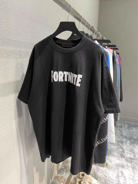 

mens t shirt designer shirts for men women loose tees woman with letters 2022 casual man tshirt print short sleeves sell asian plus size, White;black