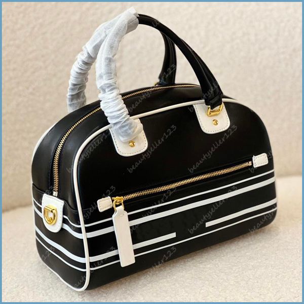 

luxury designer totes bag bowling men handbag women shoulder bags fashion sport handbags shopping crossbody large capacity letter purse trav