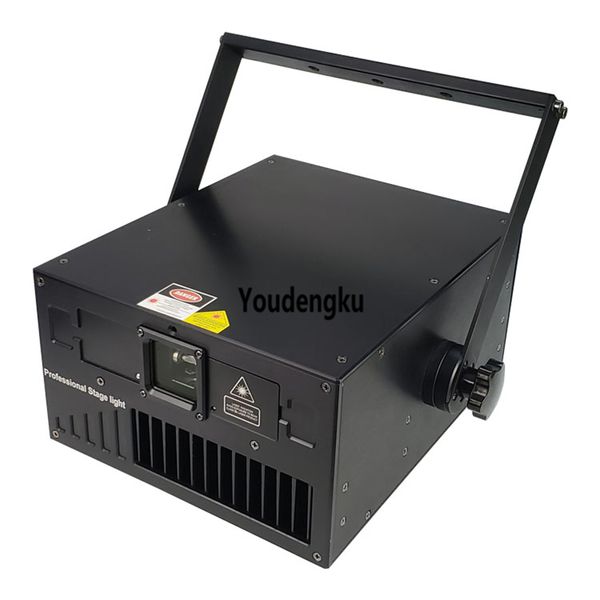 ILDA RGB Animação DJ Disco Clube Novo Feel Laser 10W 40KPPS RGB Jeu de Lumiere Lyre Laser Show Projector