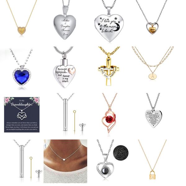 

pendant necklaces infinity heart necklace jewelry gifts for granddaughter bonus mom daughter aunt niece amtgf, Silver