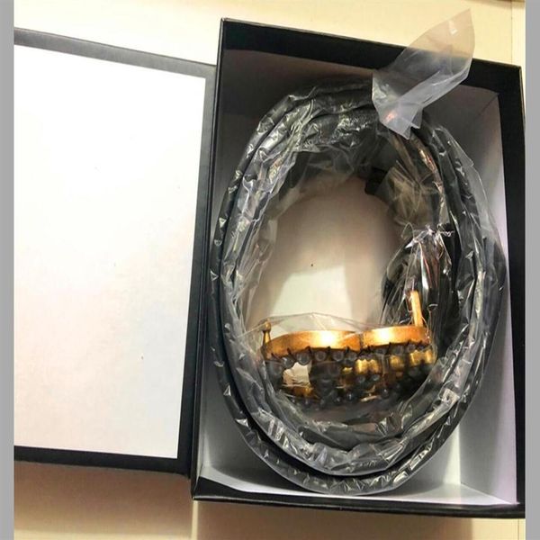 

selling mens womens pearl buckle black belt genuine leather business belts pure color pattern for gift 6n2u193f, Black;brown