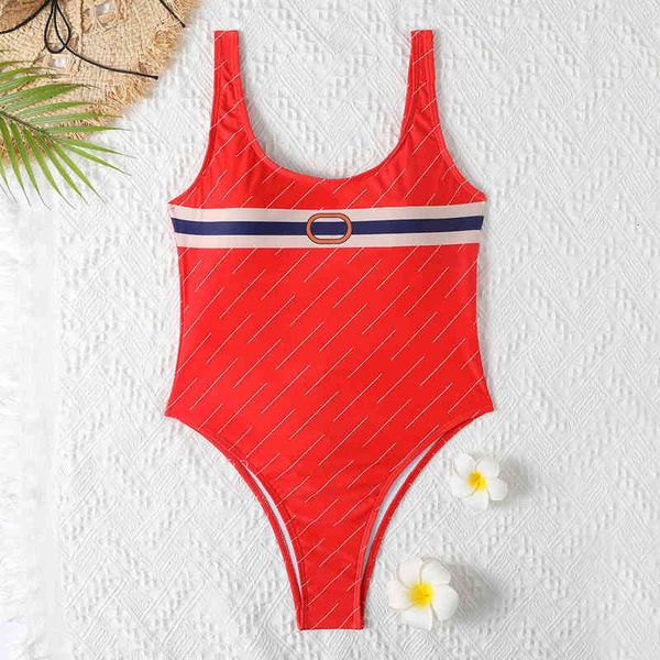 

2022 luxury classic ladies swimwear breathable fashion print one piece swimsuit and bikini 2 piece summer swim beach 2 styles to choose, White;black
