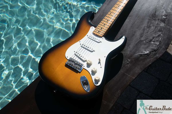 

grunge era st57-58us '57 strat reissue - killer 50's strat electric guitar