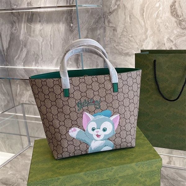 

52% off 2022 new women's bags can be customized and mixed batches portable female cartoon bear rabbit children girls shopping mommy