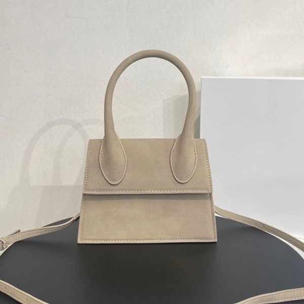 

2022ss f/w early fall france womens nubuck suede jac flap bags beige black yellow handle totes crossbody shoulder purse large capacity handb