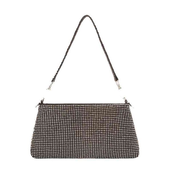 

fashion hand water diamond dinner chain bag