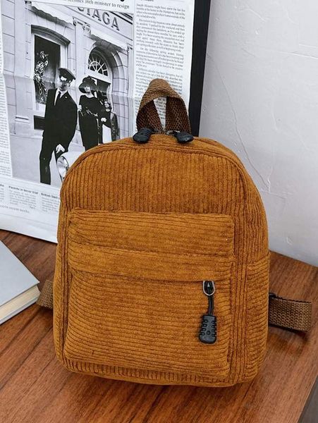 

kids minimalist pocket front classic backpack she