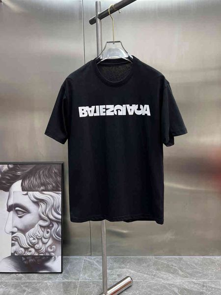 

t-shirts 2022s summer new alphabet printed short sleeve t-shirt men's and women's version versatile casual loose half sleeve outle, White;black