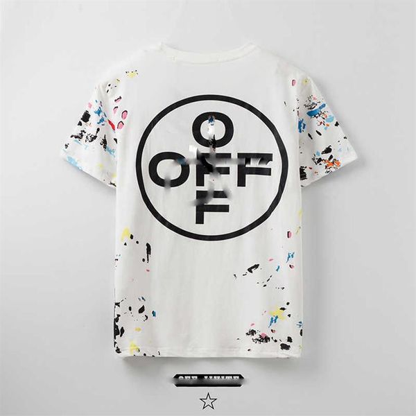 

men's t-shirts offs white 2022 fireworks and women's summer short sleeve t-shirt loose summer mens womens designers 290w, White;black