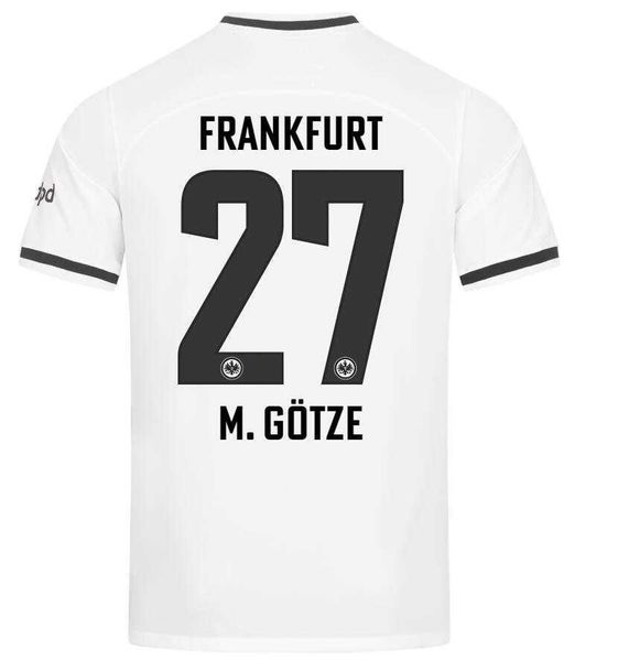 

haveluxury 21 22 23 eintracht frankfurt soccer jersey cup league final budapest away 2022 2023 sow borre kostic hauge m.gotze 27 football me, Black