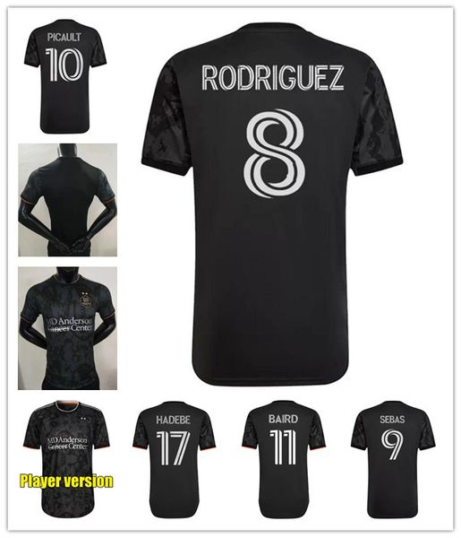 

2022 houston soccer jersey dynamo fc player version 2023 camisetas de futbol 22 23 boniek darwin jr corona rodriguez elis ramirez football s, Black;yellow