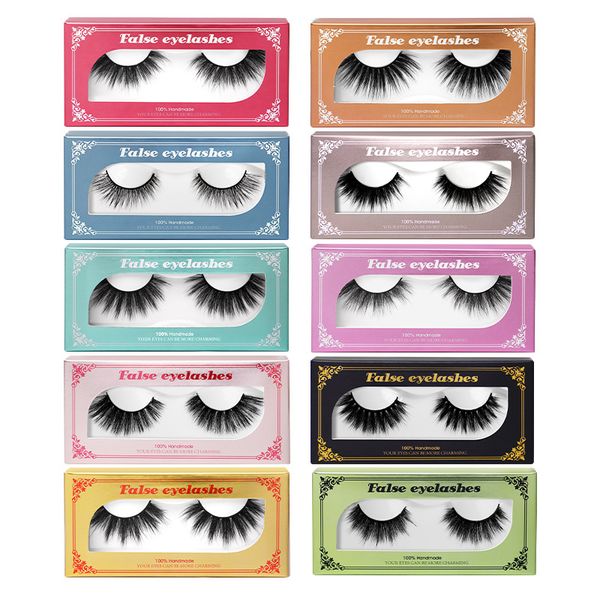 

new eyelashes in bulk mink lashes eyelash thick stereoscopic multilayer curling barbie lash comfortable and dense
