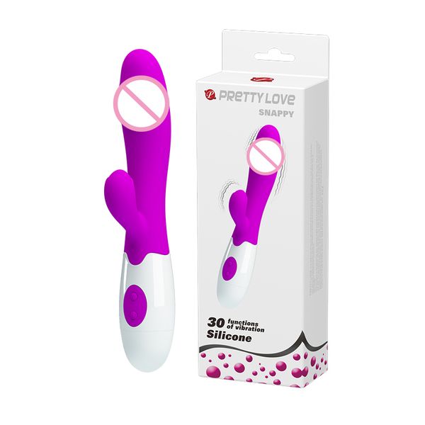 Pretty Love 30-Gang-Dildo, Kaninchen-G-Punkt-Vibrator, sexy Spielzeug für Frauen, Produkte, erotische Klitoris-Stimulatoren, Schönheitsartikel