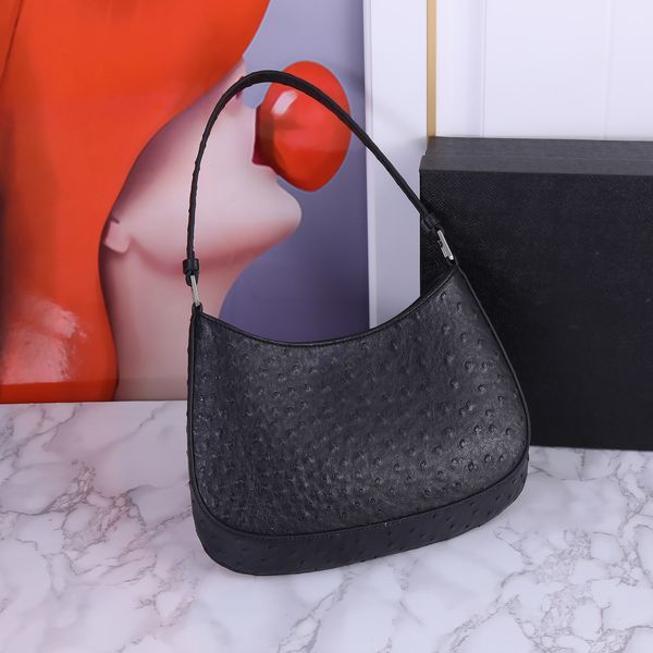 

women new style vintage underarm bag genuine leather fashion one shoulder