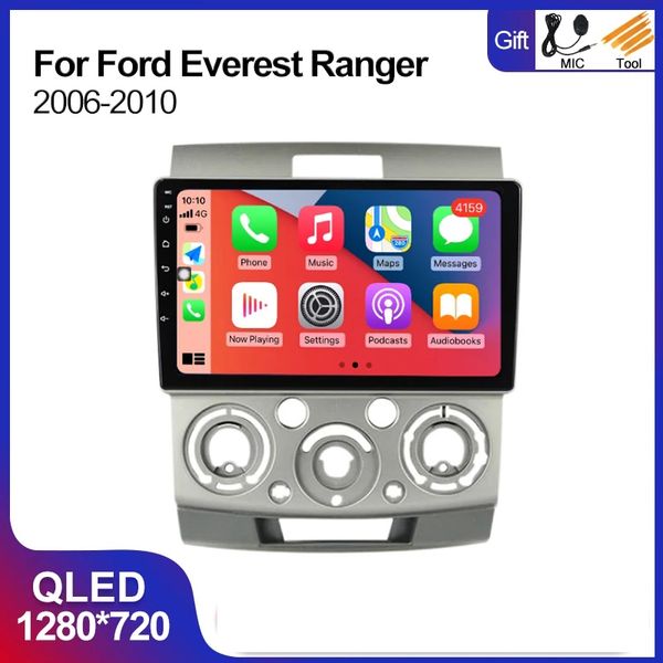 

multimedia video player android 10 gps navigation car radio wifi obd2 for mazda bt-50 2006-2010
