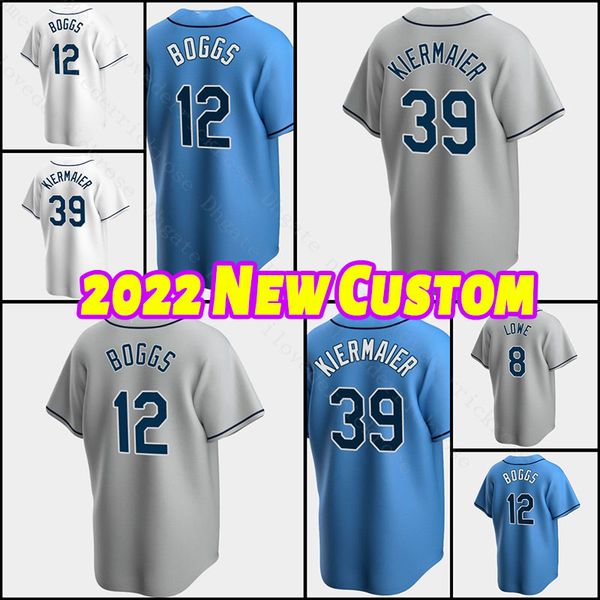 

tampa bay 39 kevin kiermaier jersey 12 wade boggs 17 austin meadows 5 wander franco 56 randy arozarena 50 charlie morton 18 joey wendle tyle, Blue;black
