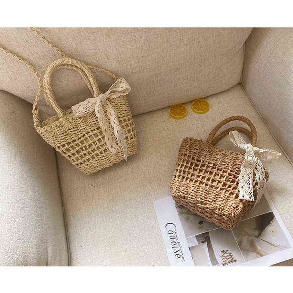 Borse per la spesa Borsa estiva in paglia Donna Borsa a tracolla intrecciata in rattan Nastro da spiaggia Viaggio Vacanza Borsa a spalla fatta a mano Boemia Tote Bolsa