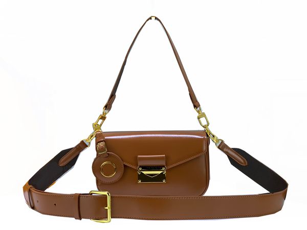 

2022 women designer handbag messenger bag oxidizing genuine leather elegant shoulder bags crossbody tote shopping purse clutches