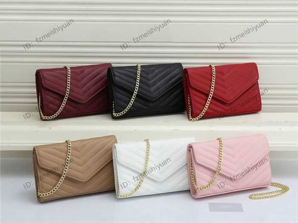 

wholesale fashion ladies flap buckle chain bag brand designer shoulder bag gold label messenger bag v shape small square bags handbag