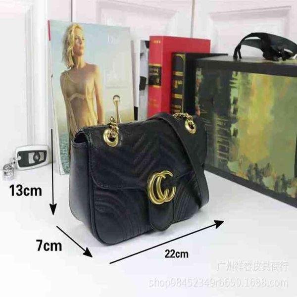 

20% off sitewide 2022 luxury bags women's bag leisure solid color wave pattern horizontal style square lock messenger
