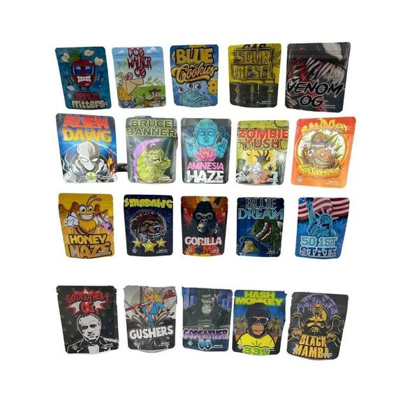 

packing bags edible special-shaped mylar 3.5 foil resealable uniquely shaped pouches with zipper coo kie runtz smellproof plastic cut jllbjm