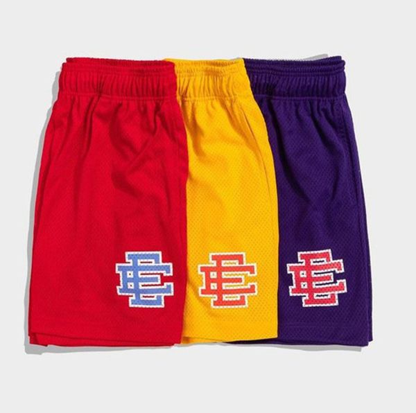 

eric emanuel shorts ee basic fashion mens short new york city skyline brand casual sportshorts fitness summer pant mesh jogging workout spor, White;black