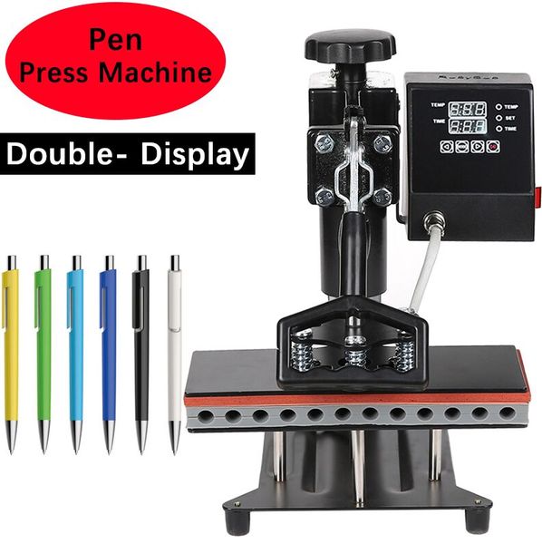 12 In 1 Sublimation Pen Press Machine Stamping Penne a sfera Transfer Trasferimento fai -da -te 12 pezzi una volta