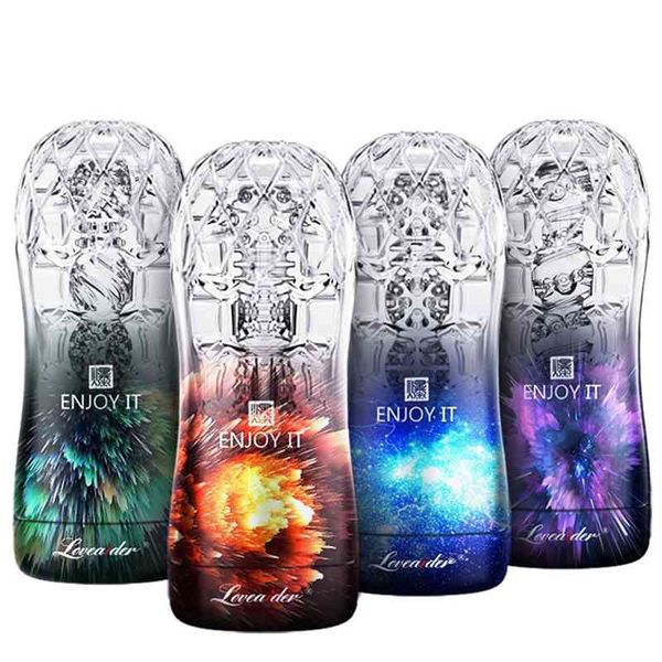 

wholesale of new products for men women realistic oral mouth deep male masturbator cup blow job toy, Silver