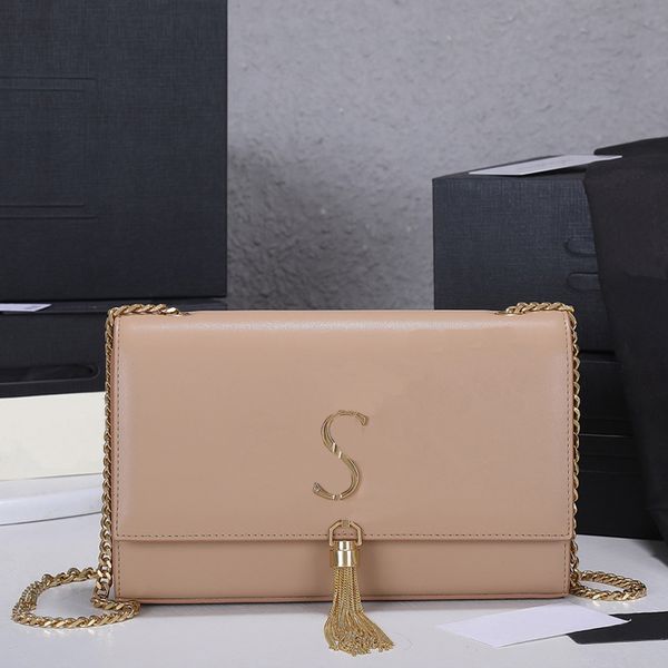 

bags designer bag ladies shoulder bags crossbody handbags womens fashion classic chain solid color multifunctional wallet handbag
