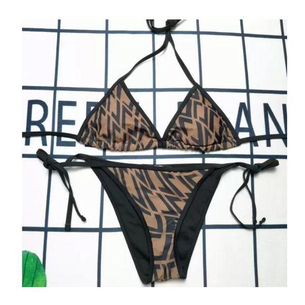 

22ss women hawaiian halter swim wear womens swimming bikini wear female hollow monokini black bathing suitff7568