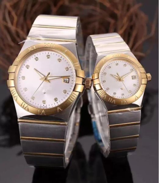 

u1 aaa fashion men and women 30mm 40mm high-end quality watch automatic mechanical movement 316l diamond watches case strap montre de luxe g, Slivery;brown